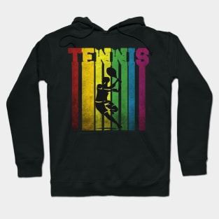 tennis vintage man gift Hoodie